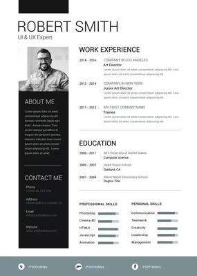 設計師如何打造完美簡歷，附贈專屬PSD與AI模板資源